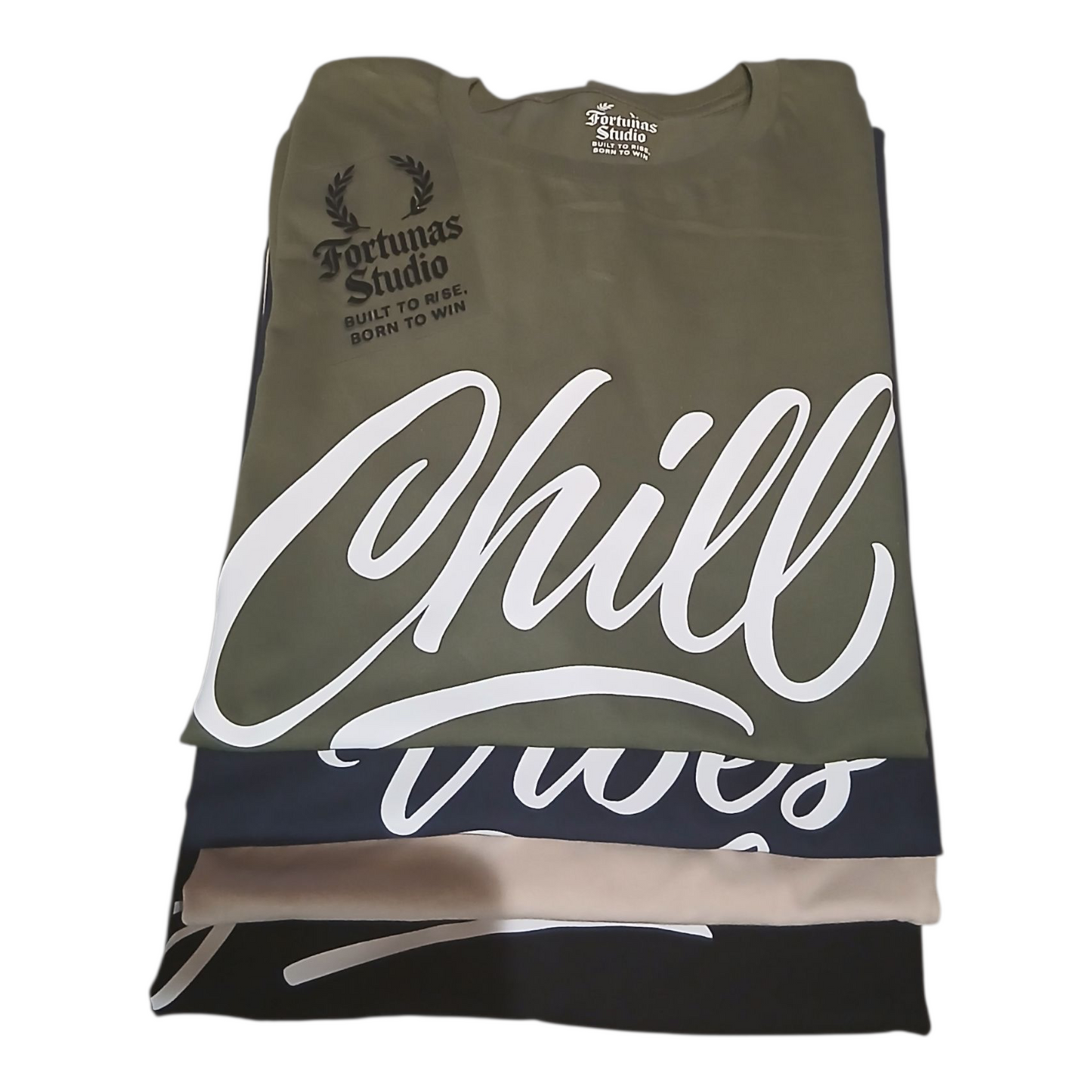 Fortunas-Studio.com – High Vibes Only T-Shirt | Navy Blue