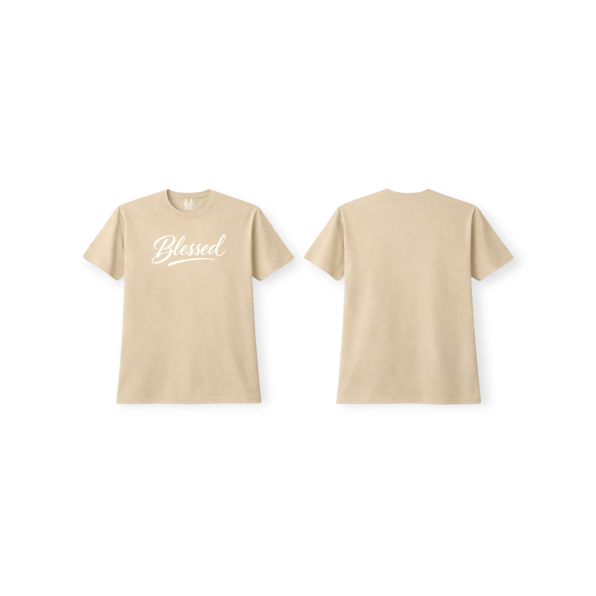 Fortunas-Studio.com – Blessed T-Shirt | Sand