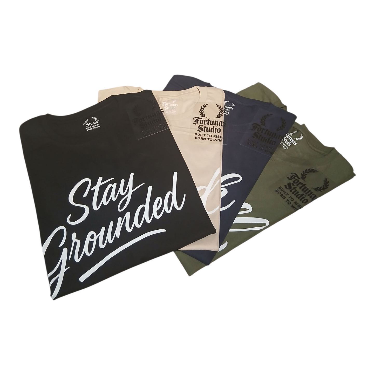 Fortunas-Studio.com – High Vibes Only T-Shirt | Navy Blue