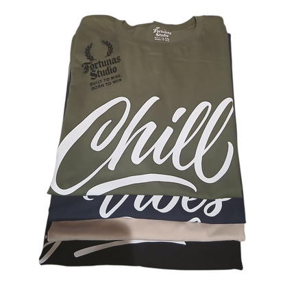 Fortunas-Studio.com – High Vibes Only T-Shirt | Navy Blue